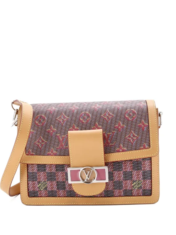 Louis Vuitton Pre-Owned ダミエ モノグラム LV ポップ キャンバス MM 