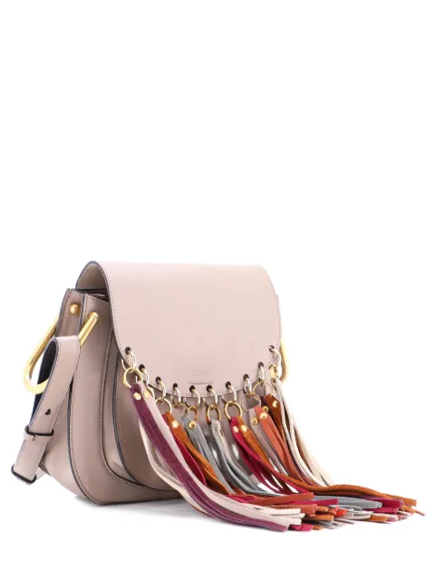 Chloé Pre-Owned Multicolor Fringe Hudson Bag Leather Small shoulder bag