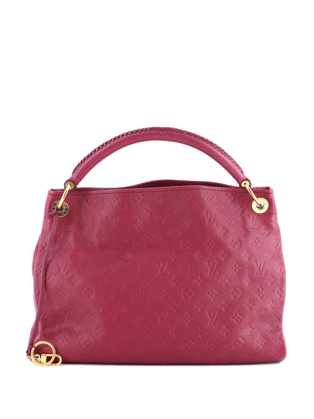 Louis Vuitton Pre-Owned Artsy Handbag Monogram Empreinte Leather MM hobo bag - Rosso