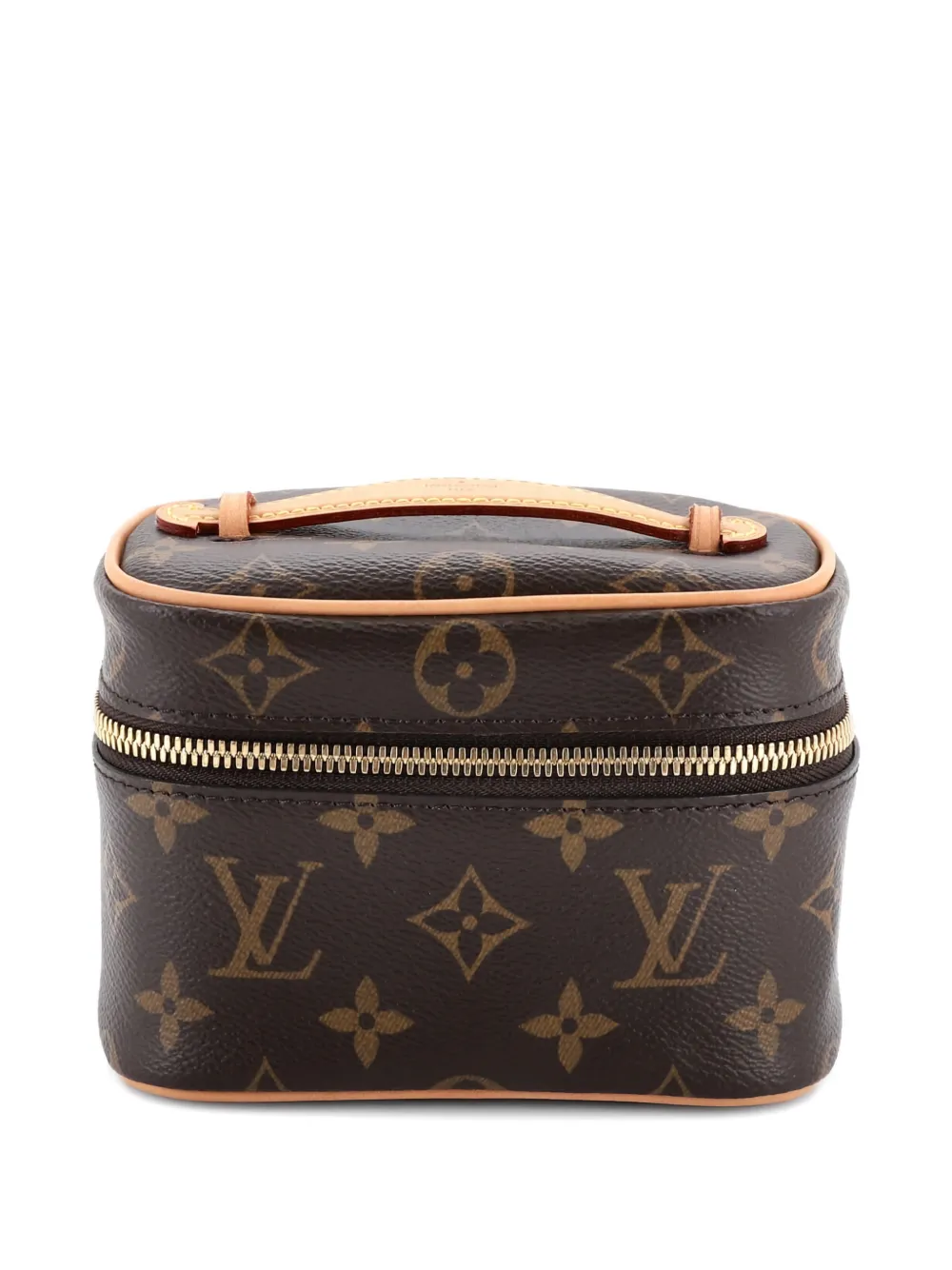 Louis Vuitton Pre-Owned Nice Vanity Case Monogram Canvas Nano pouch | Brown | Image 1