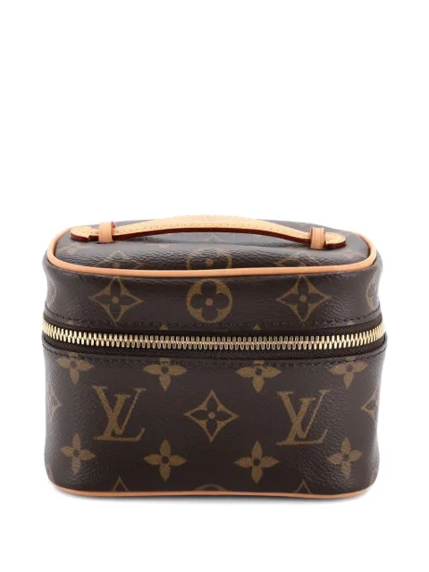 Louis Vuitton Pre-Owned bolsa de mano Vanity Nice nano de lona con monograma