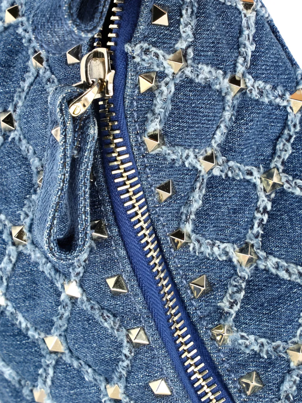 Valentino Garavani Pre-Owned ロックスタッズ スパイク デニムベルト