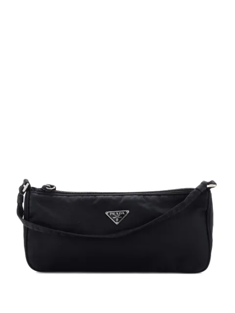Prada Pre-Owned Pochette Shoulder Bag Tessuto Small hobo bag