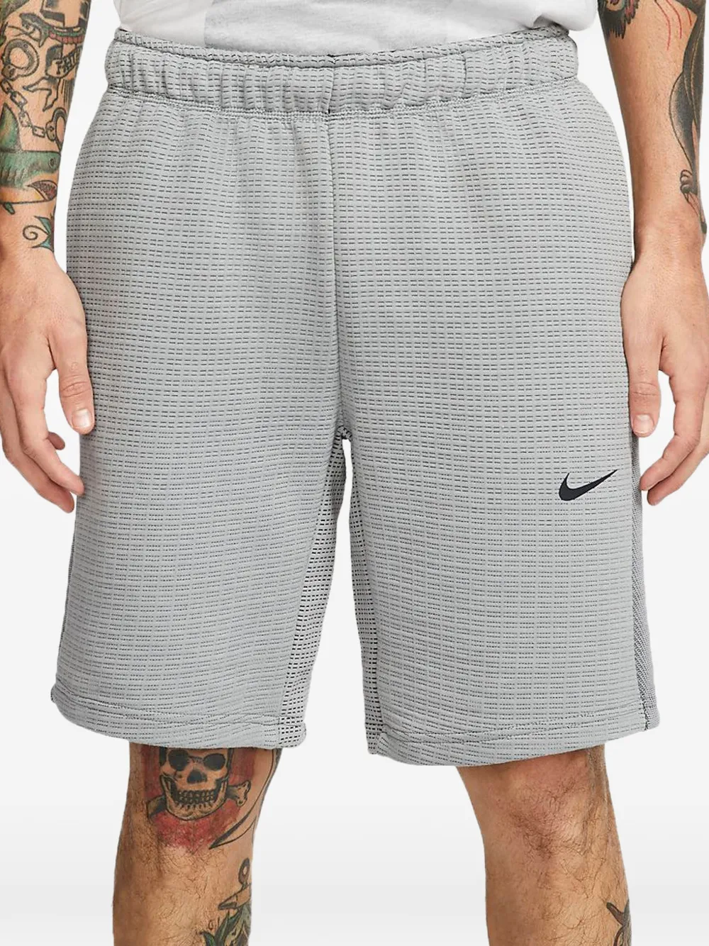 Nike logo-print shorts | Grey | Image 1