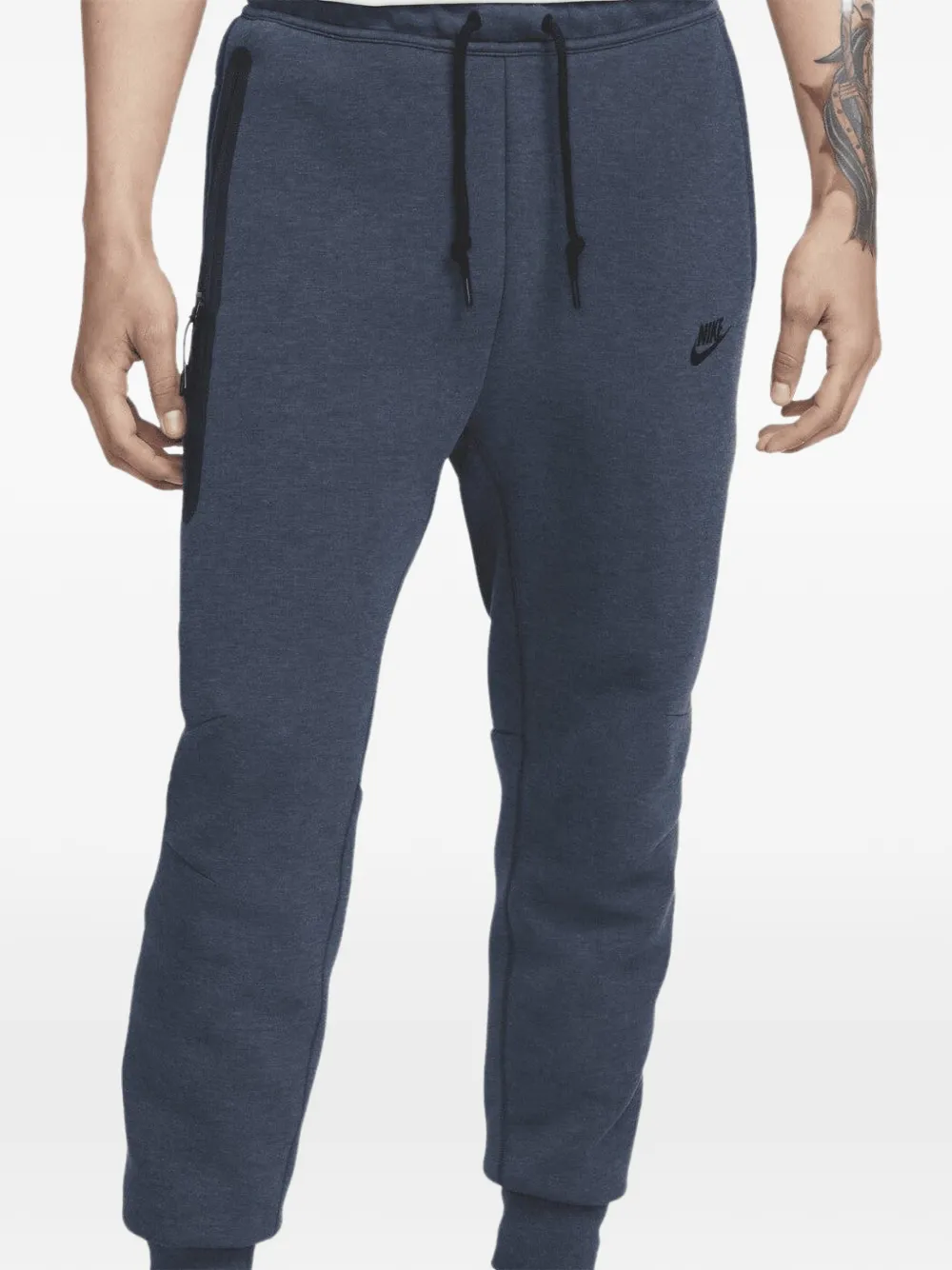 Nike drawstring track pants - Blu