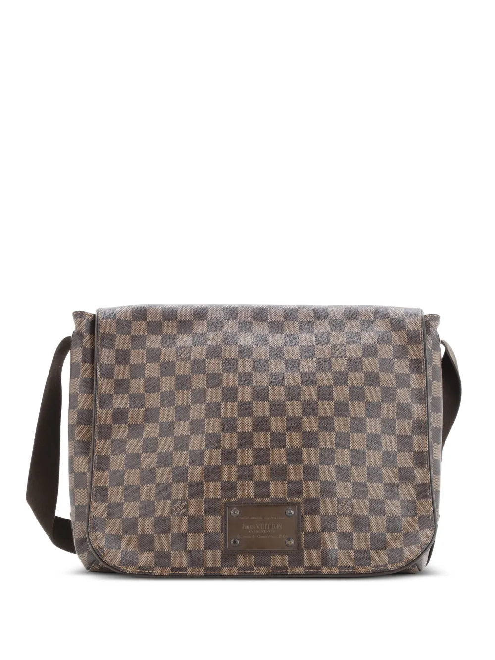 Louis Vuitton Pre-Owned Brooklyn Handbag Damier GM crossbody bag - Brown
