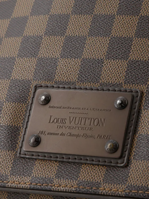 Louis Vuitton Pre-Owned ブルックリン ダミエ GM ショルダーバッグ