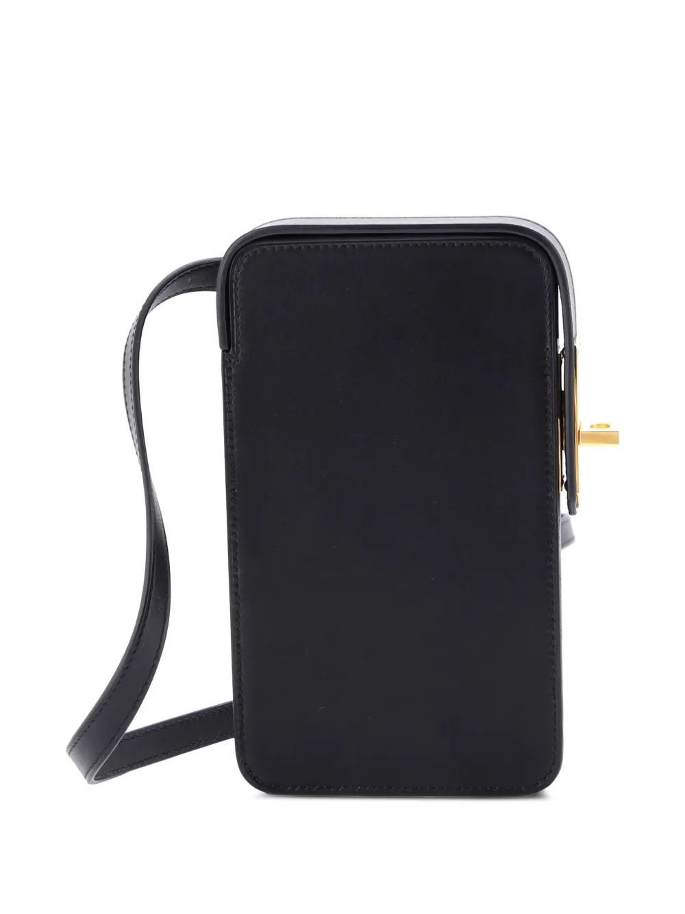 Hermès Pre-Owned Hac a Box Phone Case Tadelakt crossbody bag | Black | Image 1