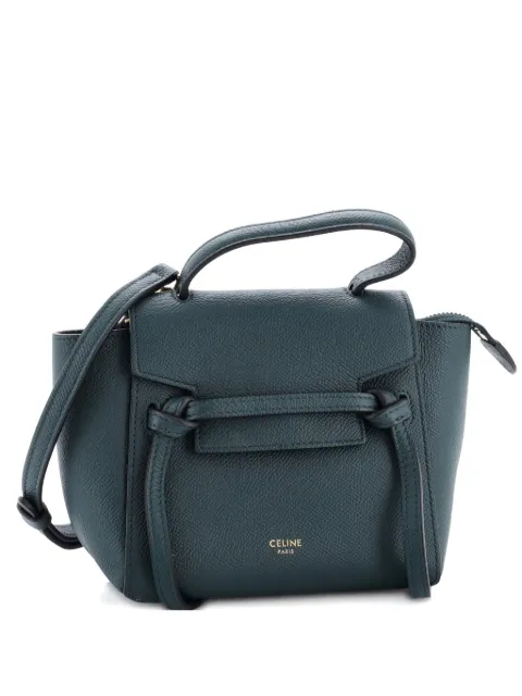 Celine Pre-Owned bolsa de hombro Belt Bag Textured Leather Pico