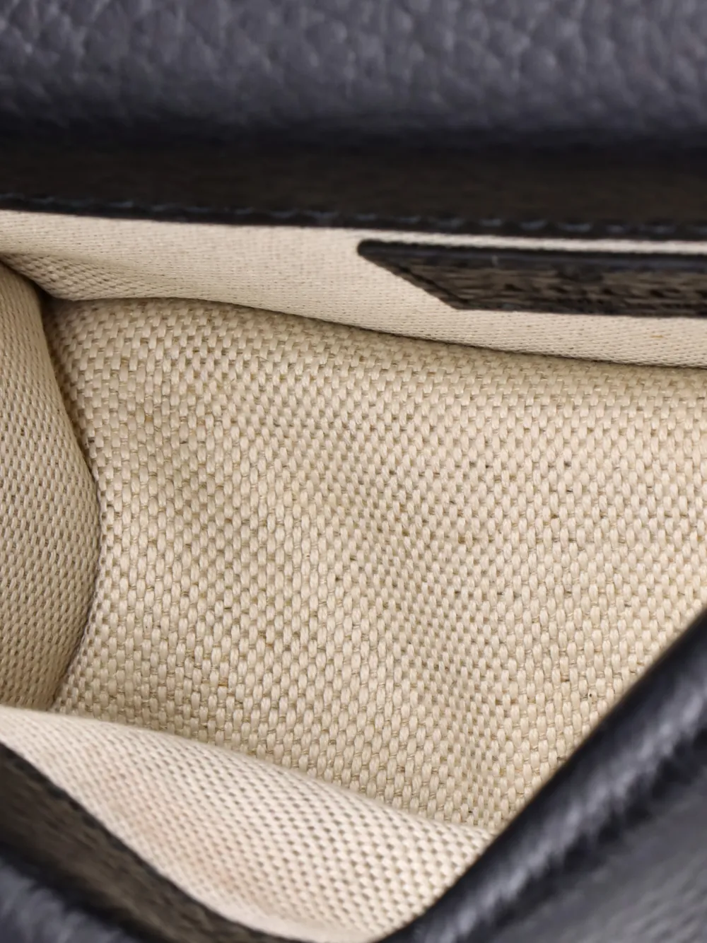 GUCCI Pre-owned Dionysus Top Handle Bag Leather With Crystals Mini Satchel In Black