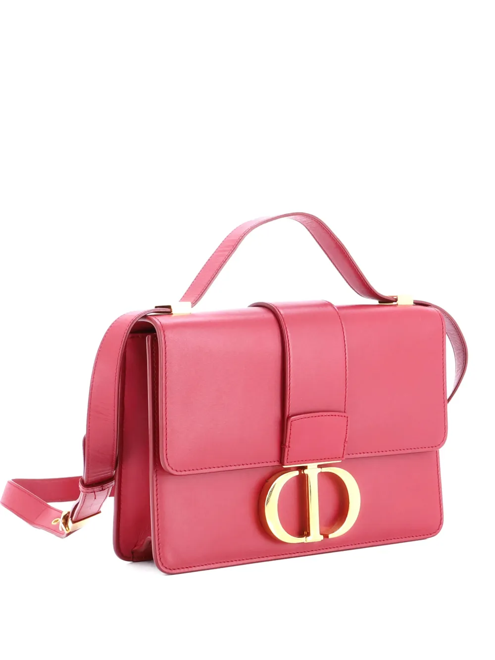 Christian Dior Pre-Owned 30 Montaigne Flap Bag Leather shoulder bag - Rosso