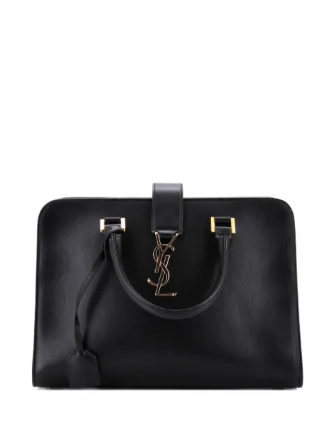 Saint Laurent Pre-Owned Monogram Cabas Leather Small satchel