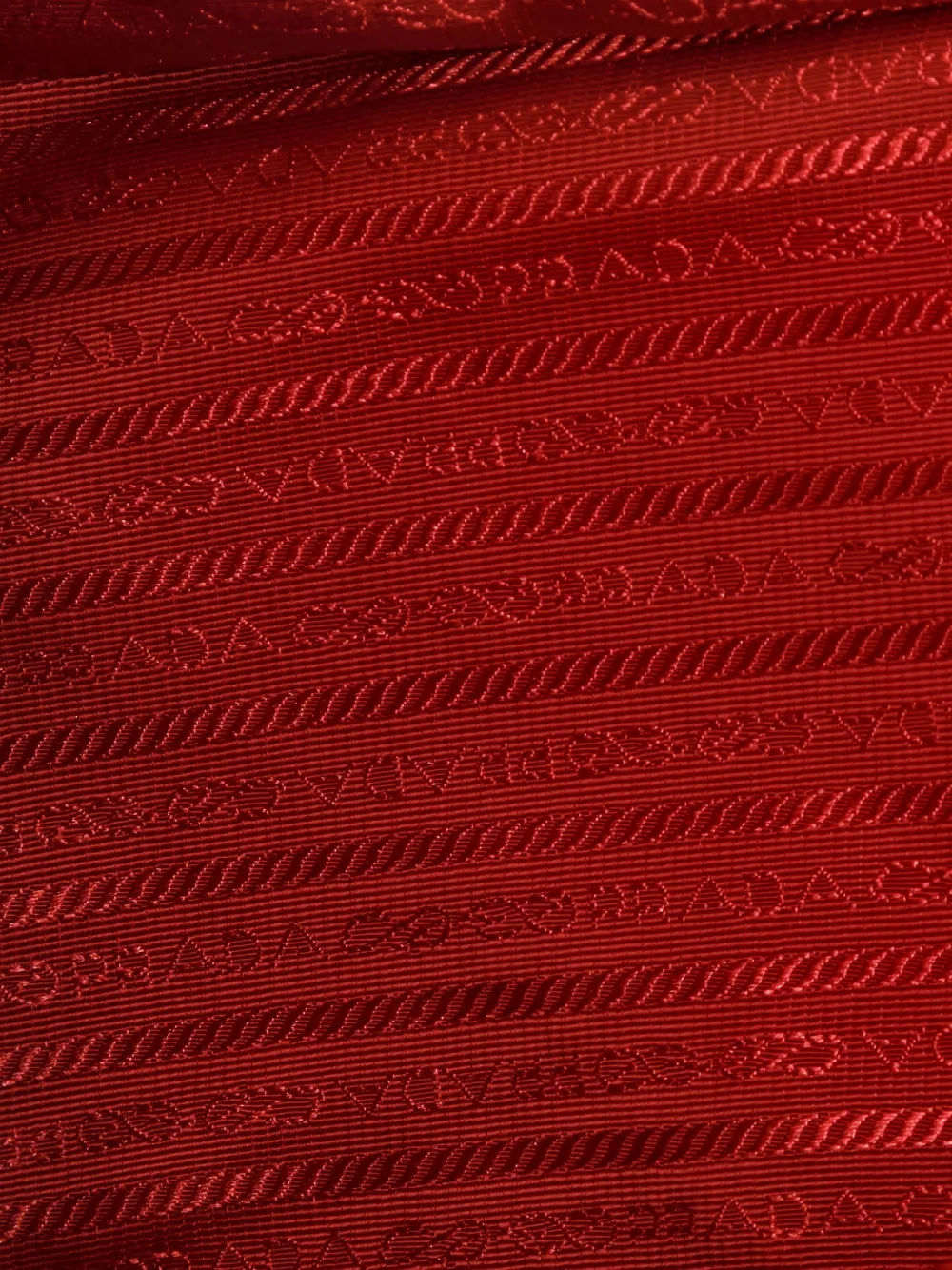 Pre-owned Prada Double Zip Lux Saffiano Leather Large Tote Bag In Red