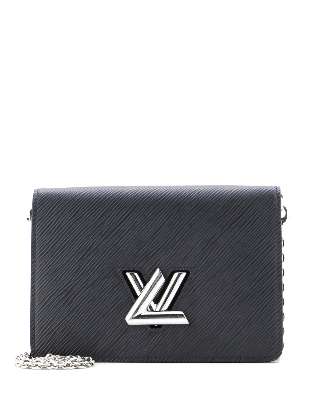 Louis Vuitton Pre-Owned Twist Belt Wallet on Chain Epi Leather crossbody bag - Nero