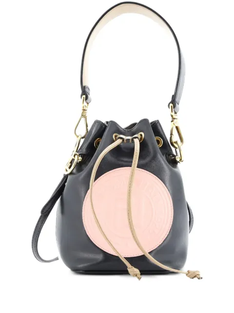 Fendi Pre-Owned Mon Tresor Leather Mini bucket bag