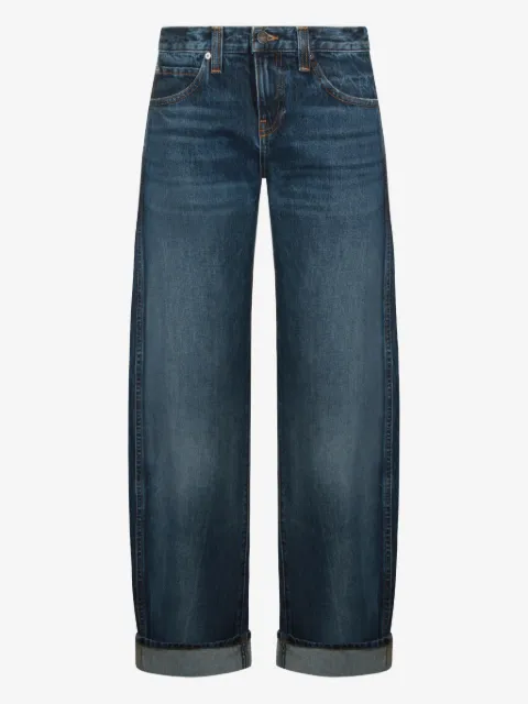 KHAITE belt-loop pocket jeans