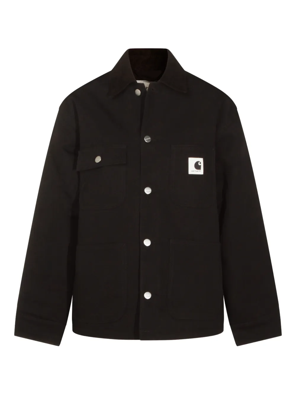 Carhartt WIP chamarra con efecto de pana | negro | Image 1