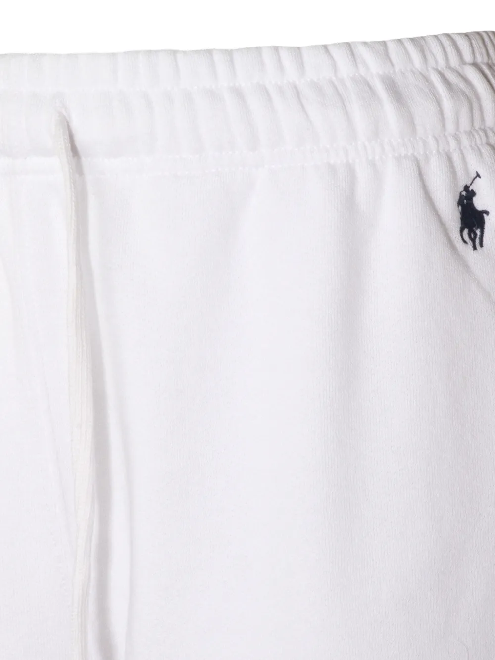 Polo Ralph Lauren Drawstring Logo-detail Track Pants In White