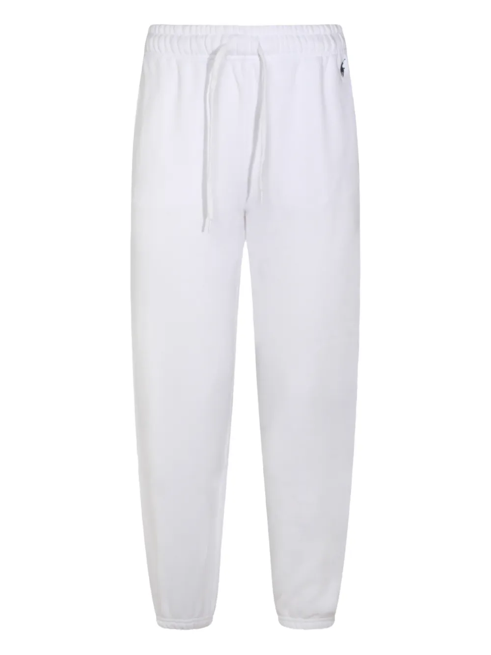 Polo Ralph Lauren Drawstring Logo-detail Track Pants In White
