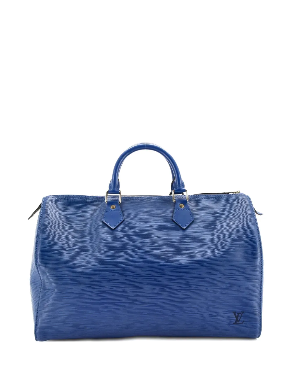 Louis Vuitton Pre-Owned Speedy Handbag Epi Leather 35 satchel - Blu