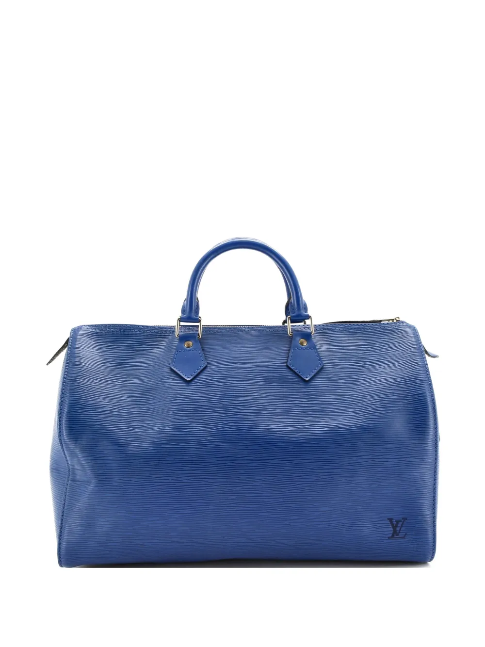 Louis Vuitton Pre-Owned Speedy Handbag Epi Leather 35 satchel - Blu