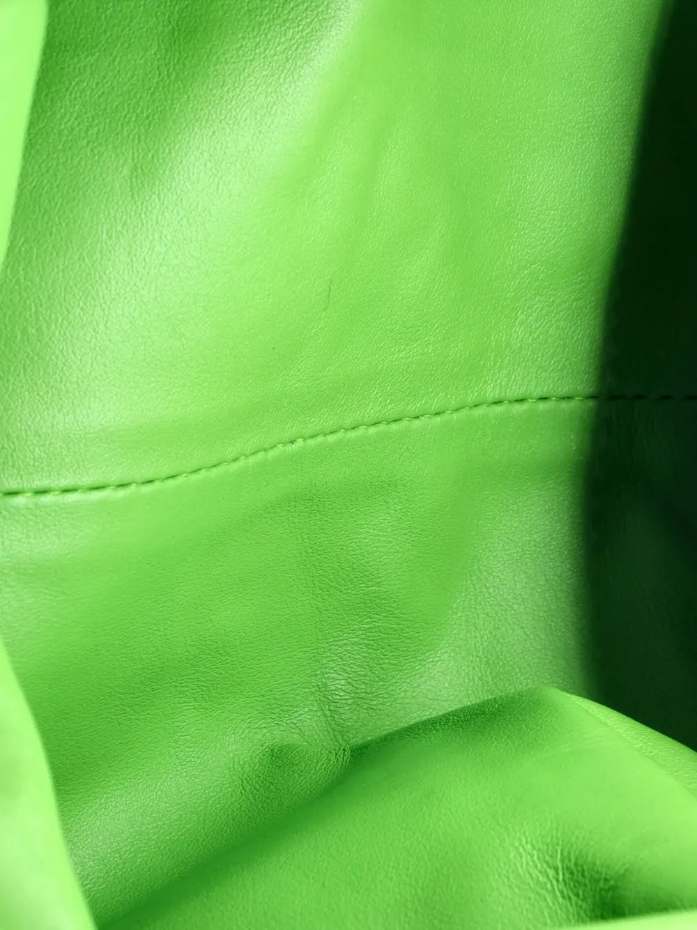 BOTTEGA VENETA Pre-owned The Pouch Leather Mini Crossbody Bag In Green