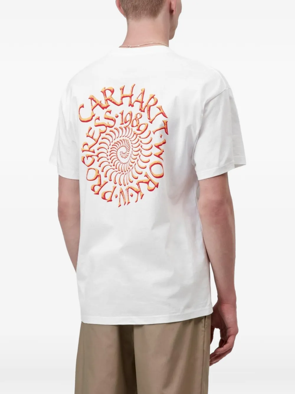 Carhartt WIP T-shirt met print Wit