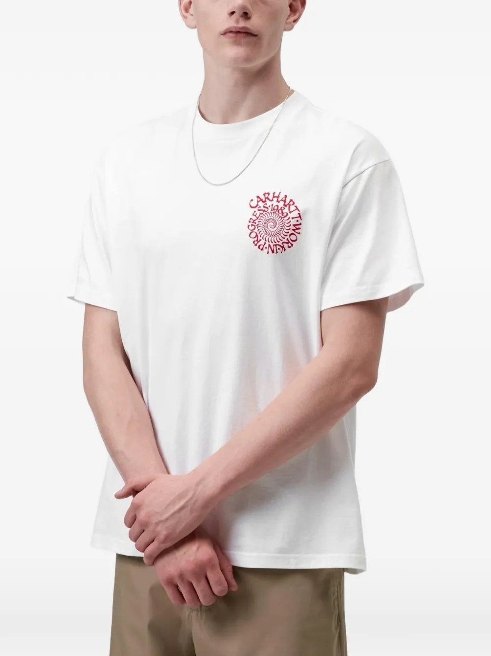 Carhartt WIP T-shirt met print Wit
