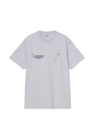 Maison Labiche croissant-embroidered T-shirt | White | FARFETCH