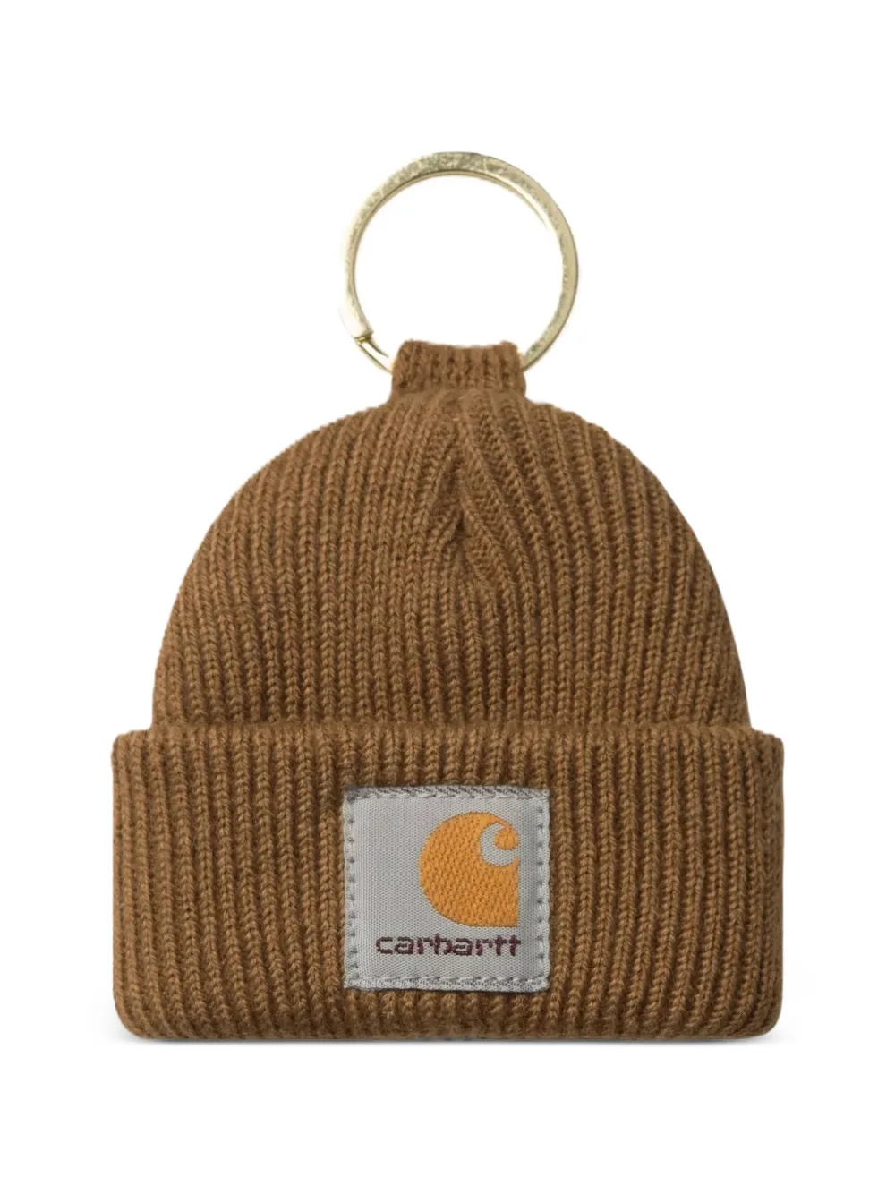 Carhartt WIP mini Watch Hat keyring - Braun