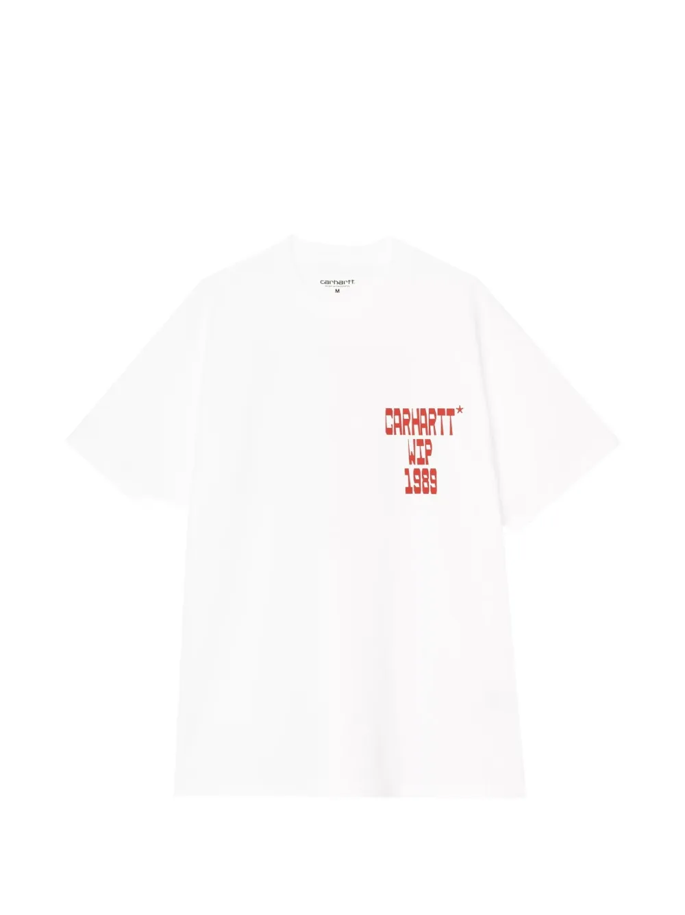 Carhartt WIP S/S Blocks printed T-shirt - Bianco