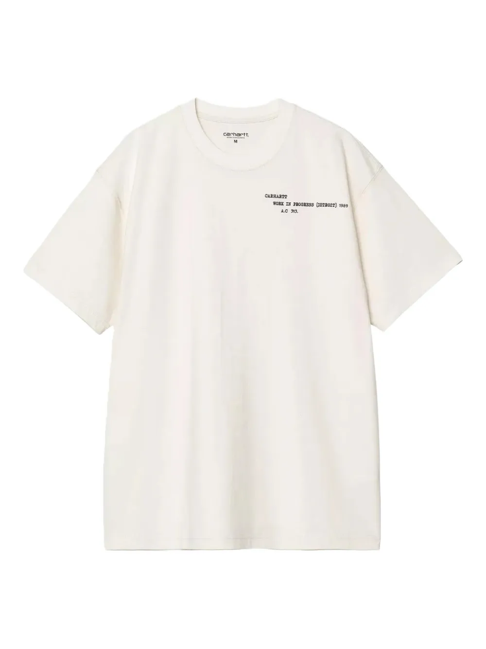 Carhartt WIP short-sleeve printed T-shirt - Toni neutri