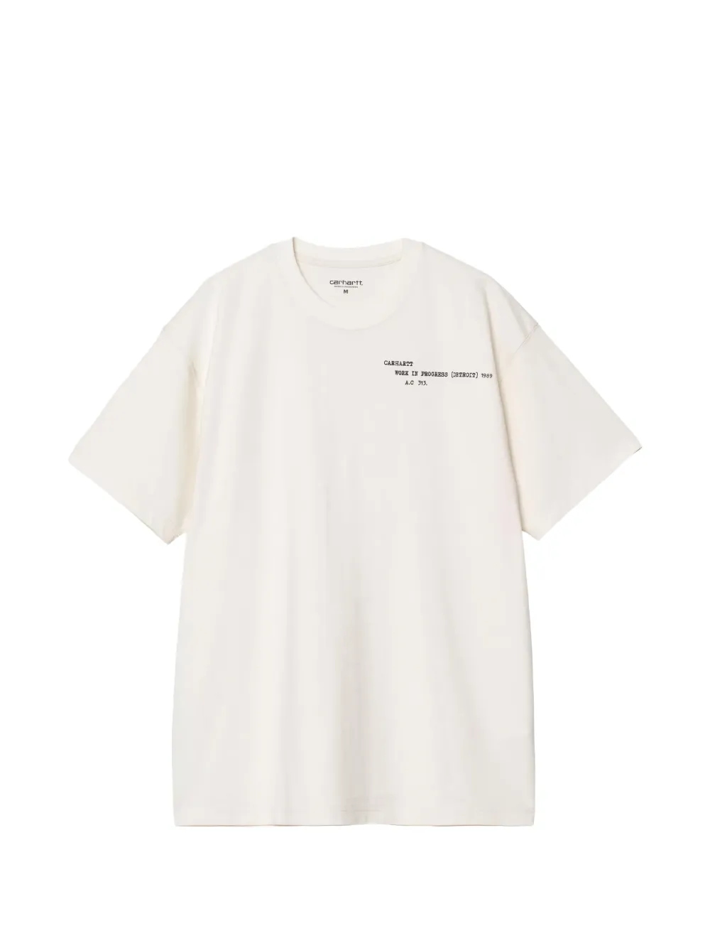 Carhartt WIP short-sleeve printed T-shirt - Toni neutri