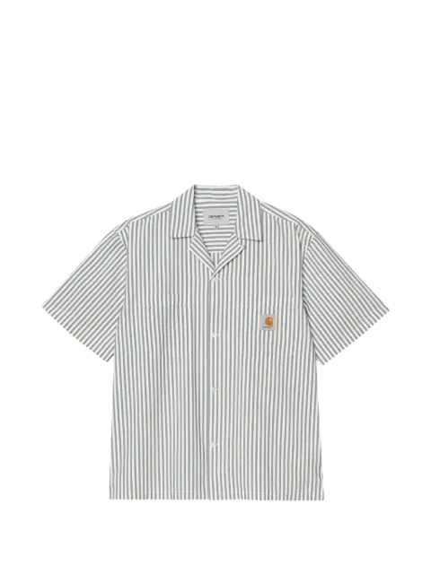 Carhartt WIP Leavel striped pocket shirt