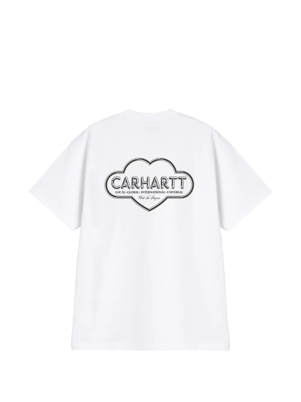 Carhartt WIP T-shirt met logodetail Wit