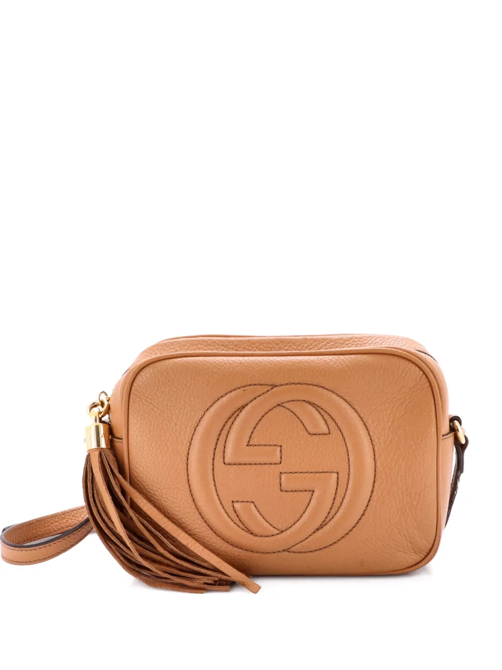 Gucci Pre-Owned Soho Disco Leather Small crossbody bag - Marrone