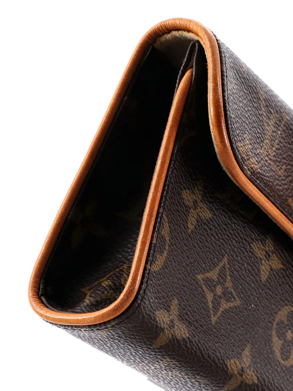 Pre-owned Louis Vuitton Florentine Waist Bag Monogram Canvas Belt Bag In Brown