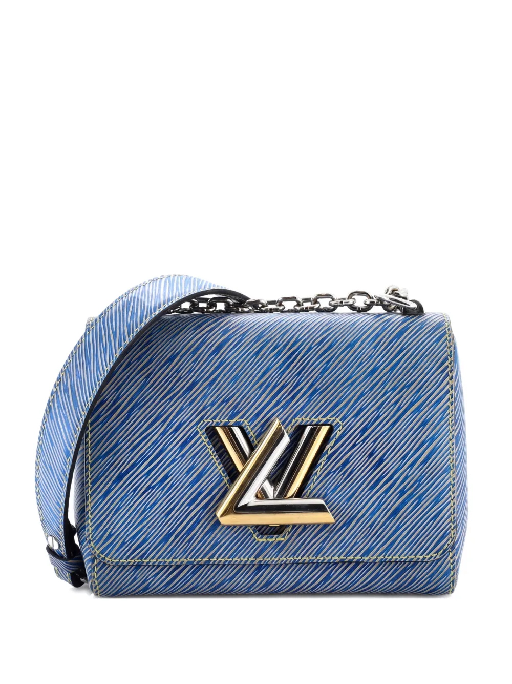Louis Vuitton Pre-Owned Twist Convertible Handbag Epi Leather PM shoulder bag - Blu