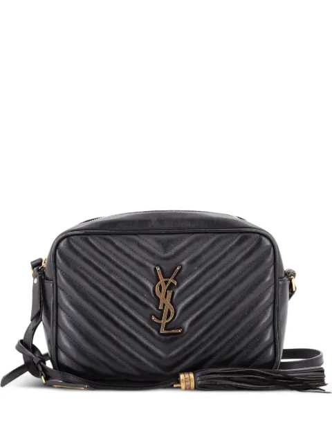 Saint Laurent Pre-Owned Lou Camera Bag Matelasse Chevron Leather Small crossbody bag