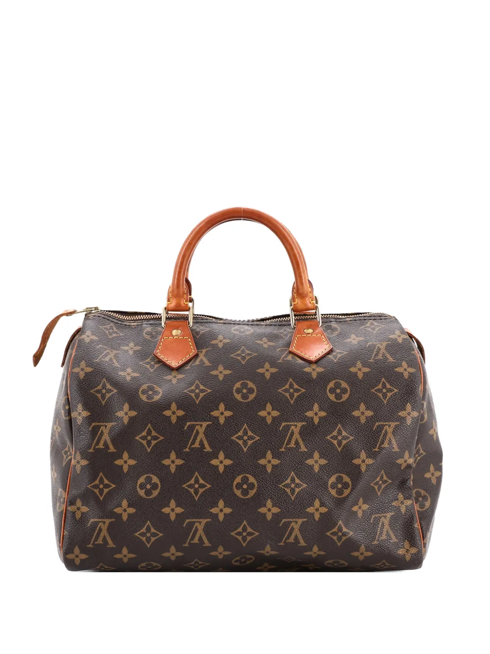 Louis Vuitton Pre-Owned Speedy Handbag Monogram Canvas 30 satchel - Marrone