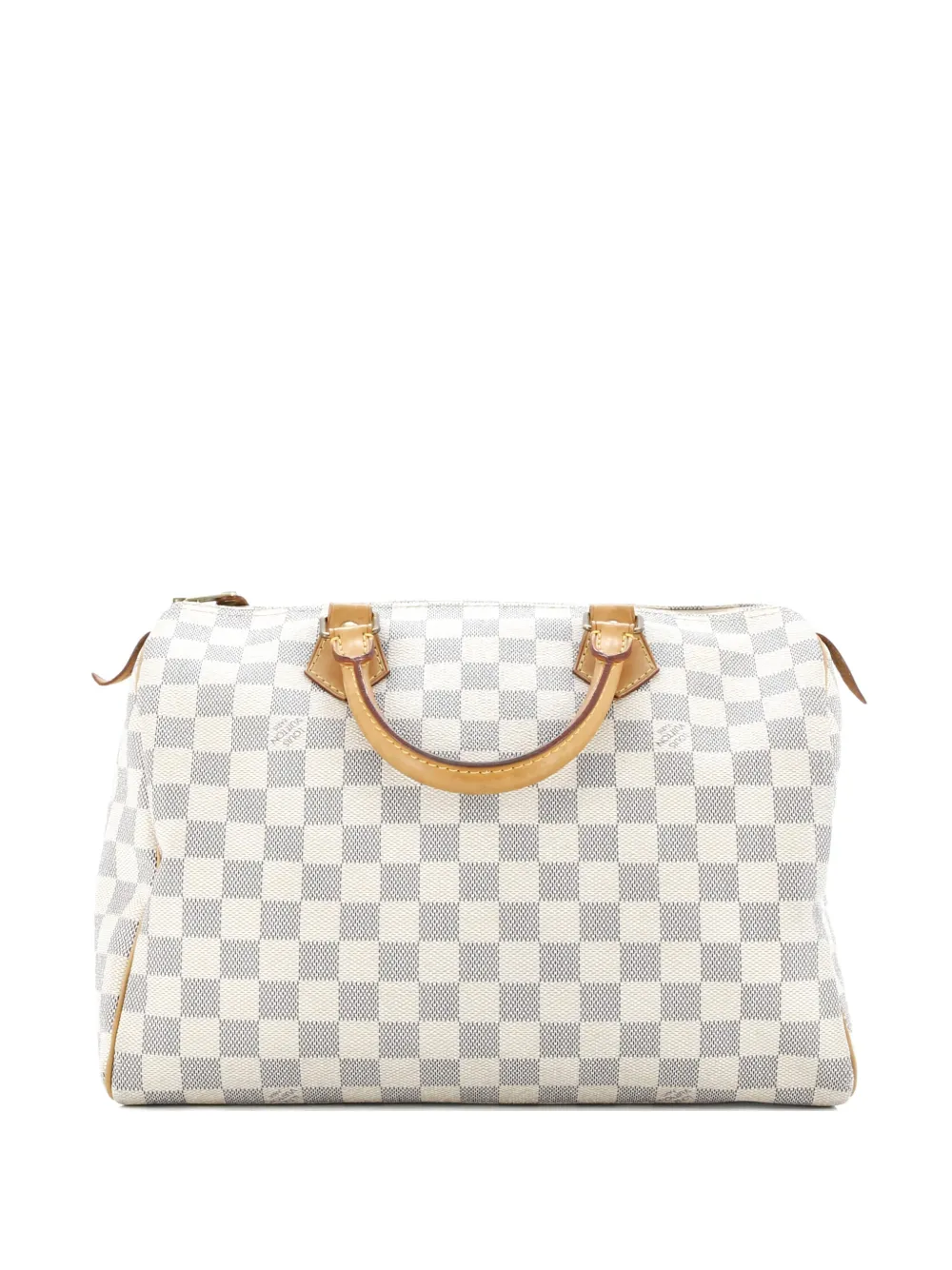 Louis Vuitton Pre-Owned Speedy Handbag Damier 30 satchel - Bianco
