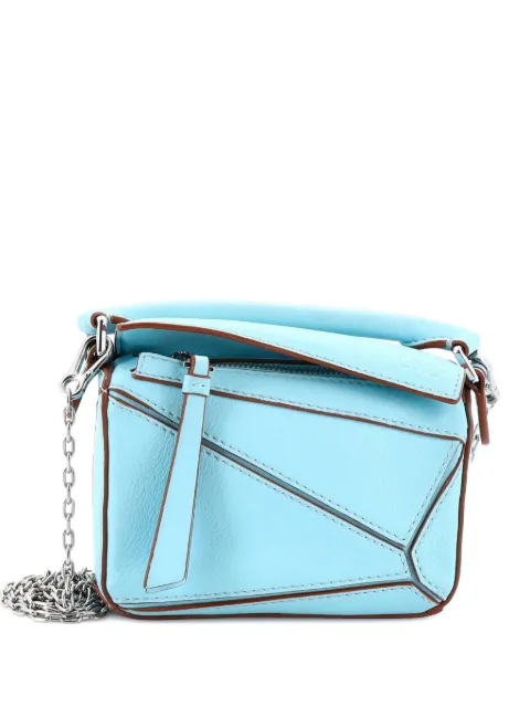 Loewe Pre-Owned Puzzle Bag Leather Nano crossbody bag