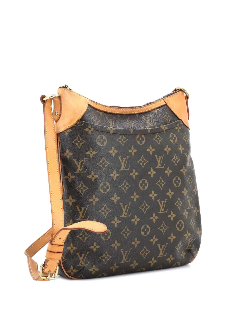 Louis Vuitton Pre-Owned Odeon Handbag Monogram Canvas MM crossbody bag - Marrone