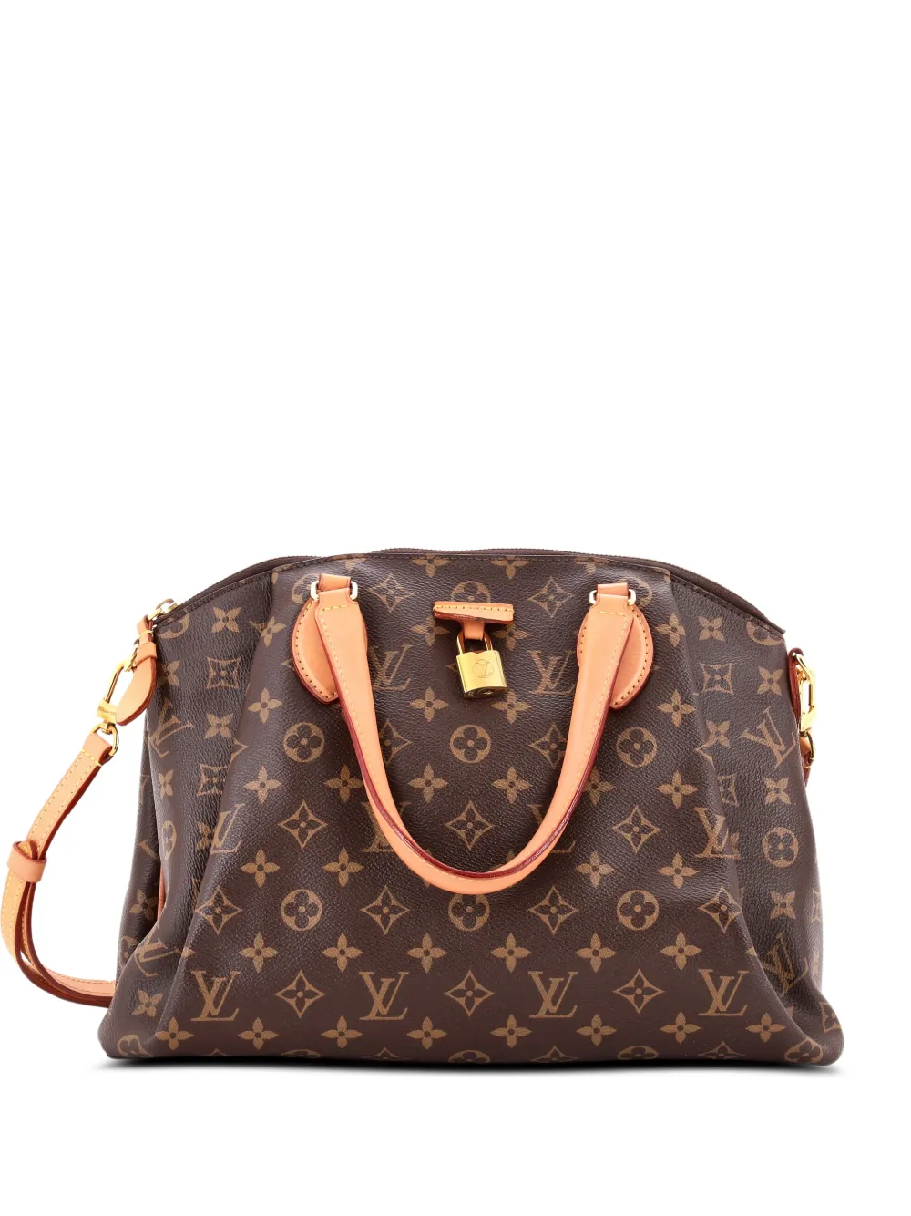 Louis Vuitton Pre-Owned Rivoli Handbag Monogram Canvas MM satchel - Marrone