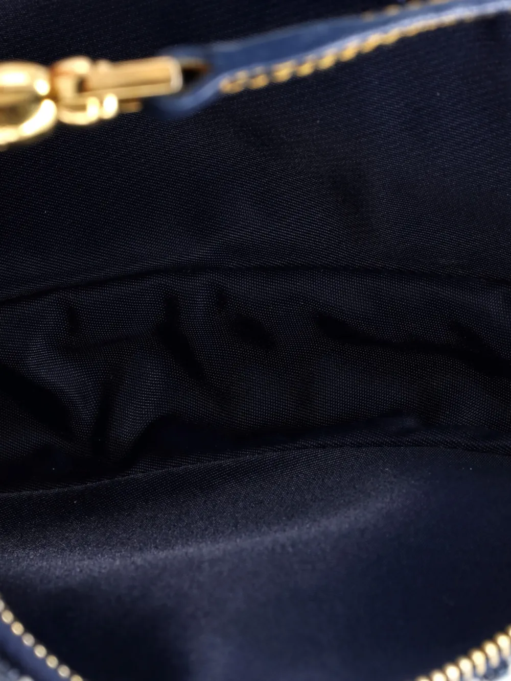 Pre-owned Dior Vintage Saddle Bag Issimo Denim Mini Shoulder Bag In Blue