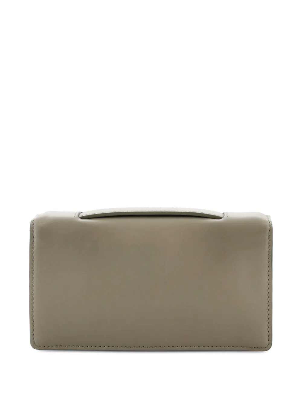 Pre-owned Dior Bee Leather Clutch Bag In Green