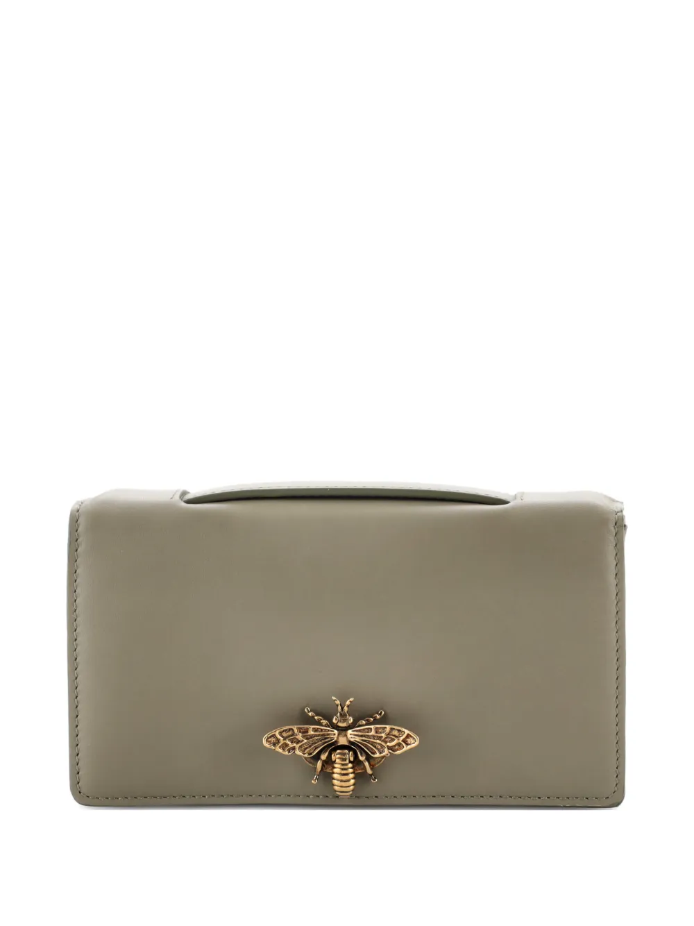 Christian Dior Pre-Owned Bee Leather clutch bag - Green