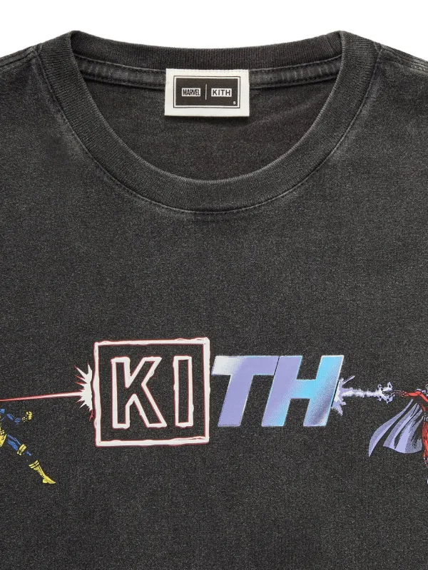 KITH x Marvel Cyclops vs. Magneto T-Shirt | Black | FARFETCH