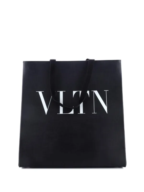 在庫品即納 Valentino VLTN トートバッグ 黒 【公式通販】