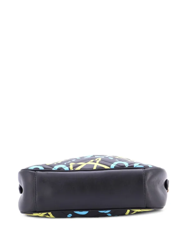 GUCCIゴースト　GGマーモント　ショルダーバッグ 中古】 グッチ GUCCI ショルダーバッグ GGマーモント グッチゴースト
